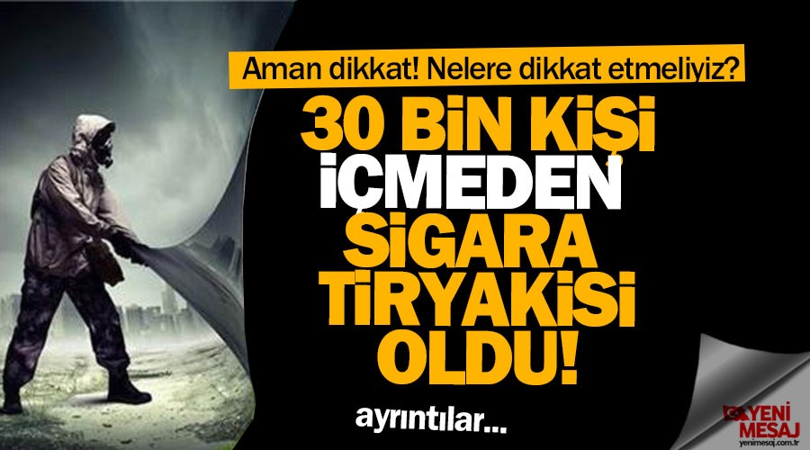 �stanbullular i�meden sigara tiryakisi oldu!