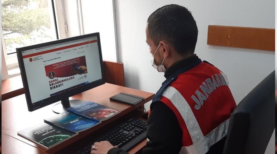 Jandarma sanal devriyede iz peşinde