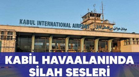 Kabil havaalanında silah sesleri
