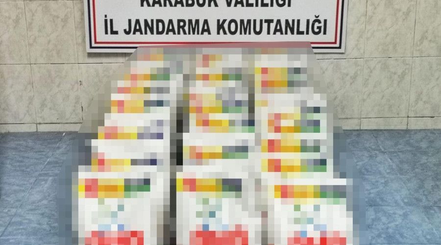 Karabük'te 330 kilogram sahte deterjan ele geçirildi