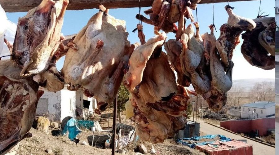 Kazlar kurutulmaya başlandı