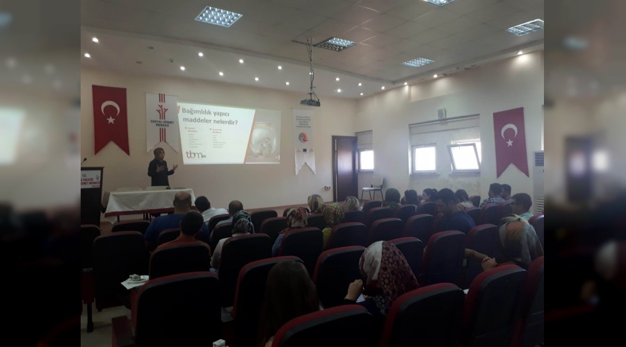 Kilis�te madde ba��ml�l��� e�itimi verildi 