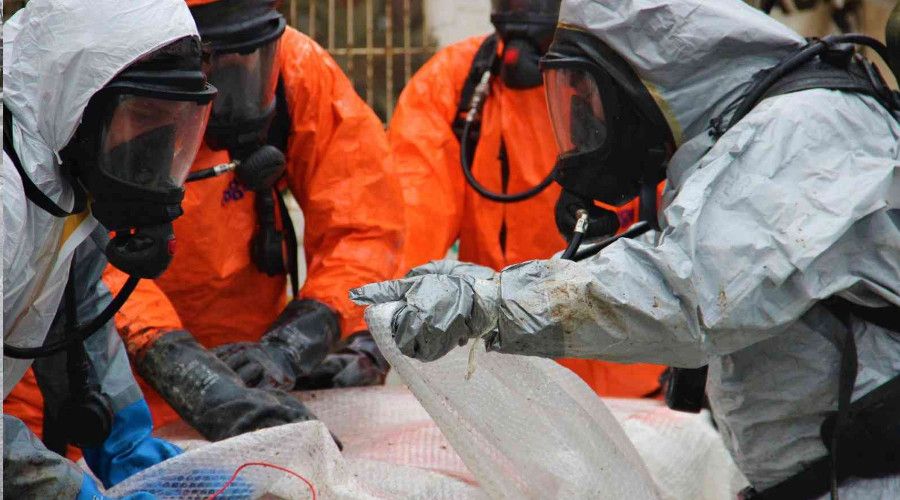 Kocaeli'de kimyasal madde pani�i