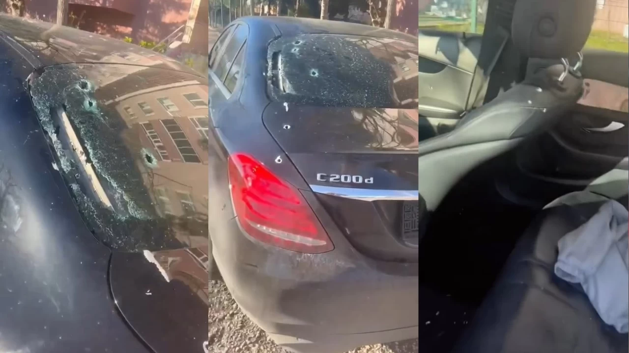 Kocaeli'nde i� adam�n�n otomobiline kur�un ya�d�rd�lar