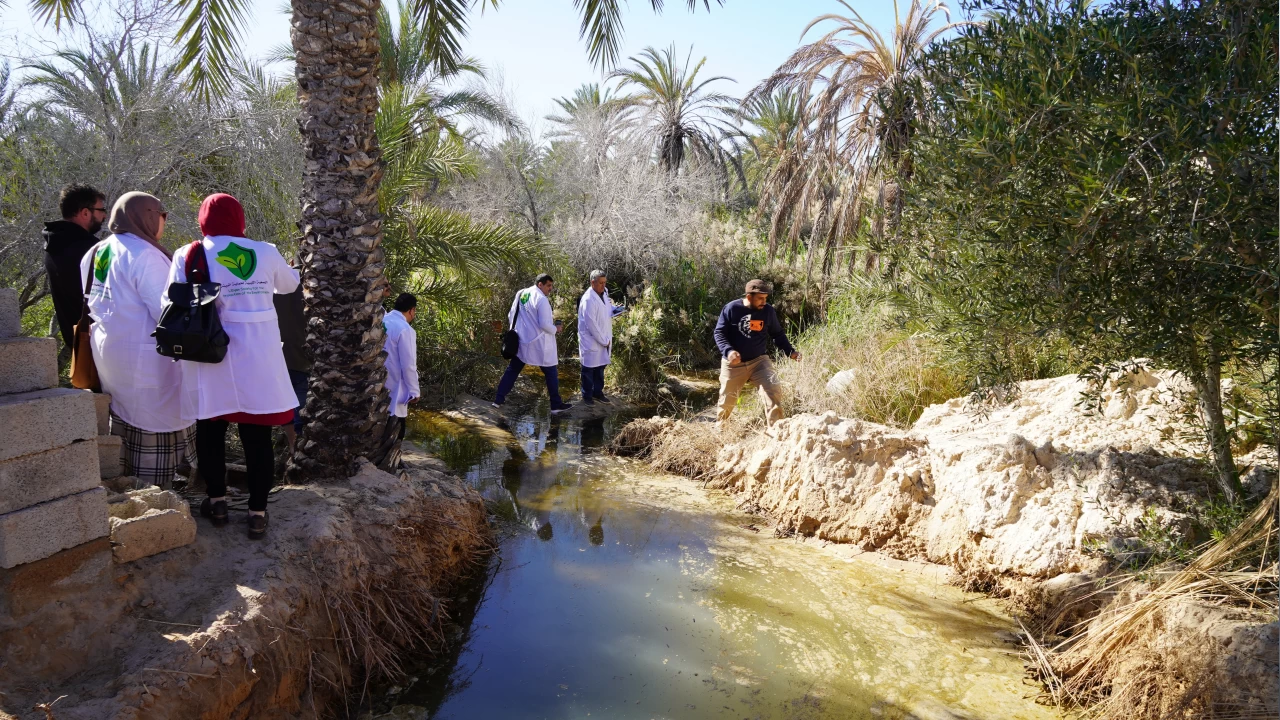 Libya'nın Zliten kentinde yer altı suları yükseldi