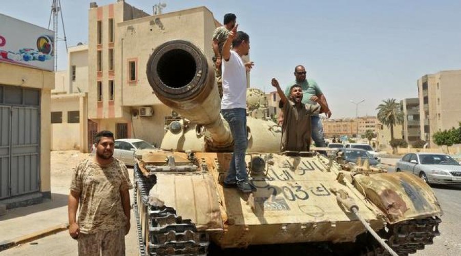 Libya'ya Suriyeli sava akn