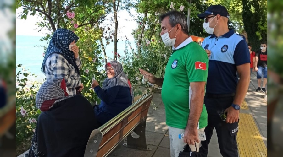 Maske denetimleri sürüyor