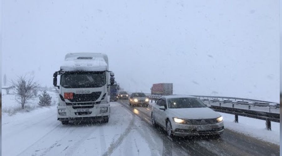 Meteoroloji uyarmt, kar ya Karabk'te balad