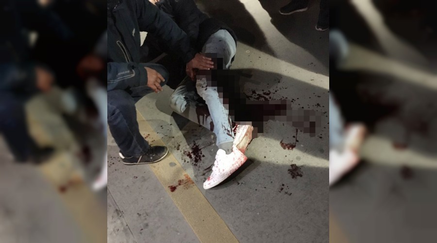 Metrobüs'te dehşet olay