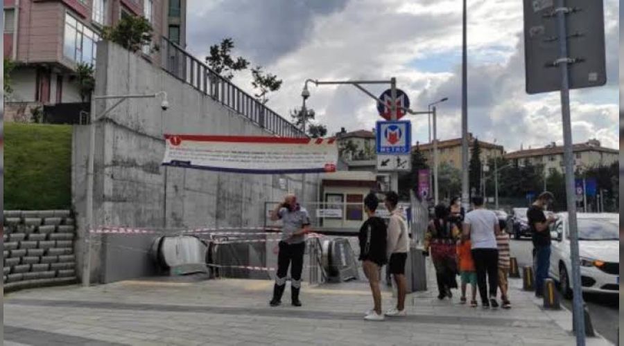 Metroda duran seferler normale d�nd�