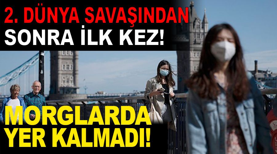 Morglarda yer kalmadı