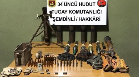 MSB: Çok sayıda mühimmat ele geçirildi