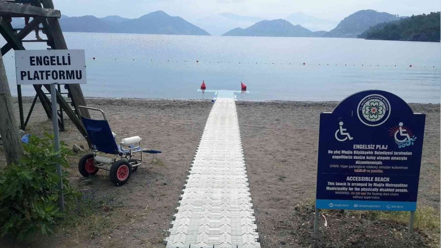 Muğla'nın engelsiz plajları artıyor