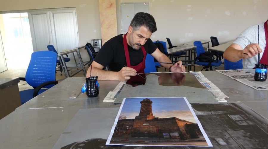 Mu��u grav�r sanat�yla tan�tacaklar