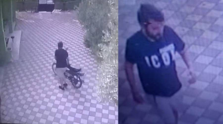 Namaz kılma bahanesiyle imamın motosikletini çaldı