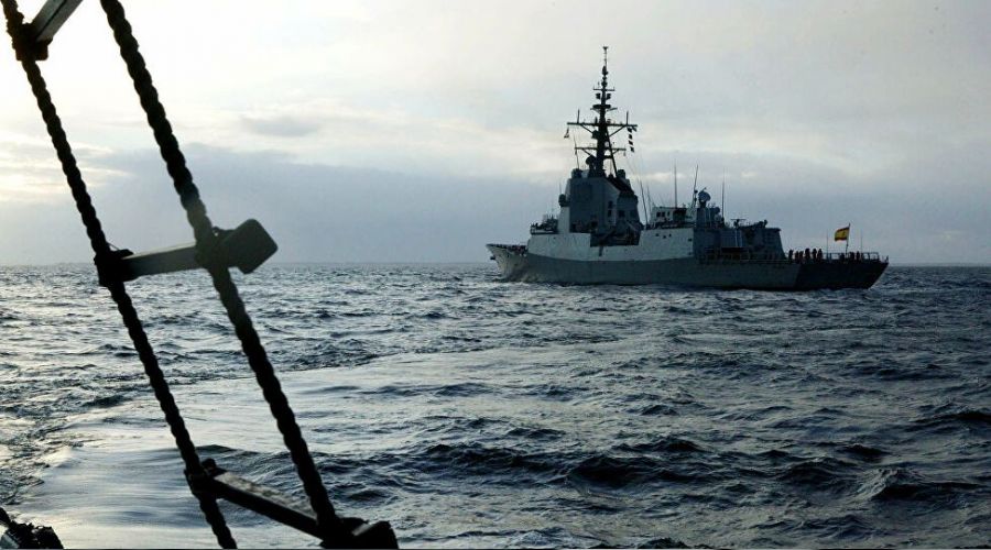NATO sava gemileri Grcistan'da 