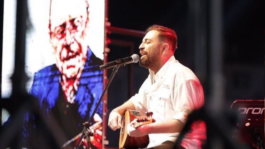 Ne�et Erta� Sincan'da t�rk�lerle an�ld�