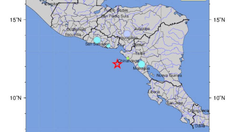 Nikaragu'da 6.5 �iddetinde deprem