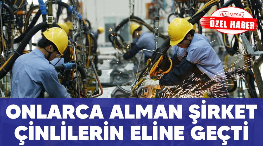 Onlarca Alman irket inlilerin eline geti