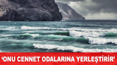 ‘Onu cennet odalarına yerleştirir’