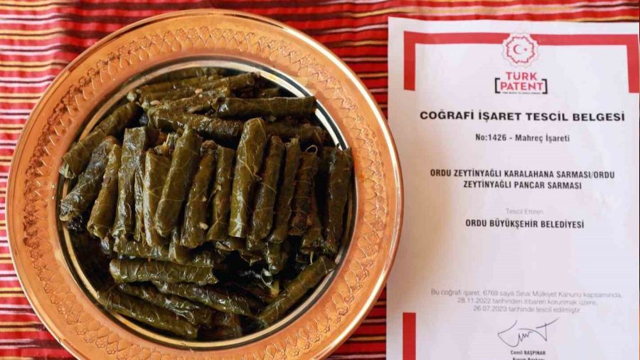 Ordu'da 'zeytinyal karalahana sarmas' tescillendi