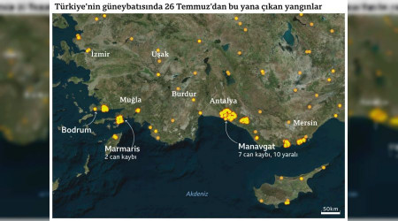 Ormanlarmz gnlerdir yanyor