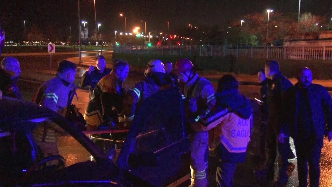 Pendik'te feci kaza: 2'si a��r 4 yaral�