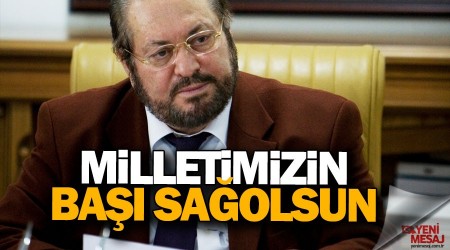 Prof. Dr. Haydar Baş: 'Milletimizin başı sağ olsun'