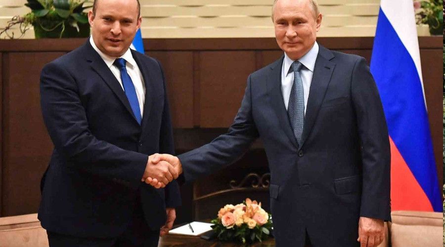 Putin, ilk kez srail Babakan Naftali Bennet'i kabul etti