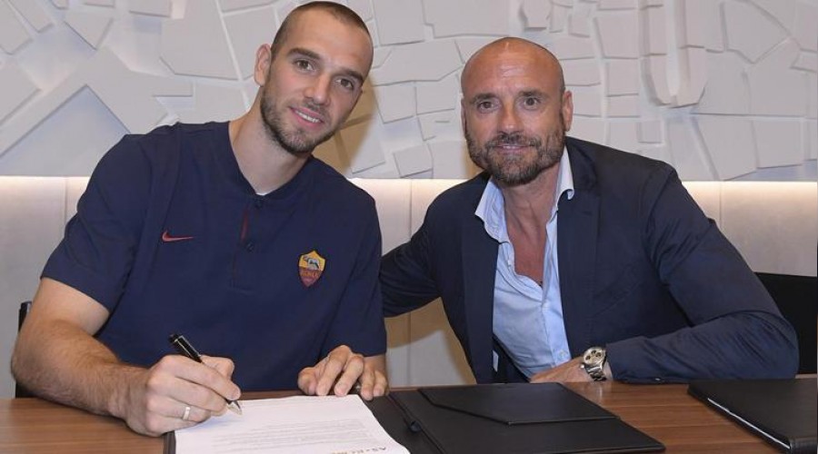 Roma'ya İspanyol kaleci