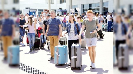 Ruslar Türkiye'de 607 euro harcadı
