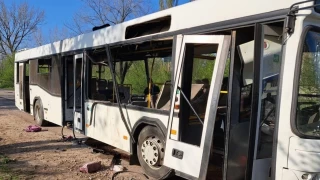 Rusya, Ukrayna'da otobs vurdu: 9 l, 30 yaral