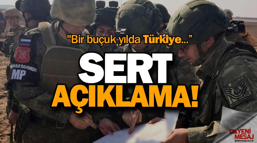 Rusya'dan sert aklama!  