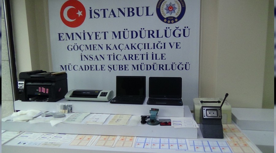 Sahte belge �ebekesine operasyon 