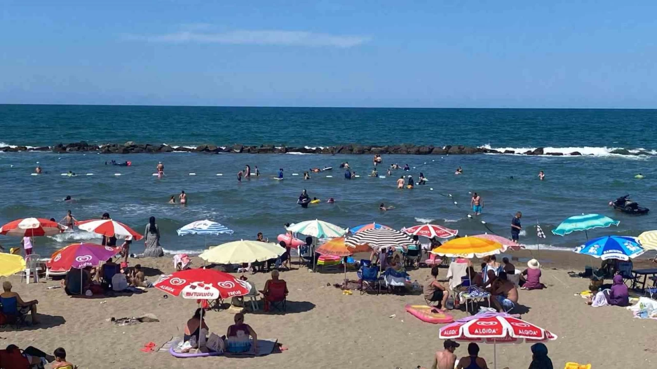 Sakarya sahillerinde denize girmek 3 gn yasak