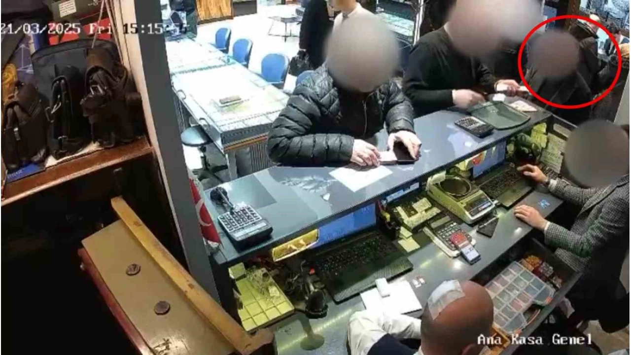 Samsun'da sahte alt�n operasyonu