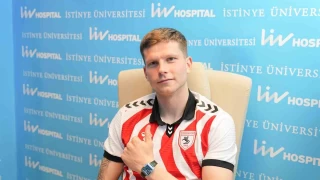 Samsunspor'un yeni transferi salk kontrolnden geti.