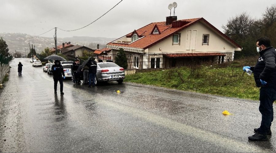 Sarıyer'de iş adamına silahlı saldırı