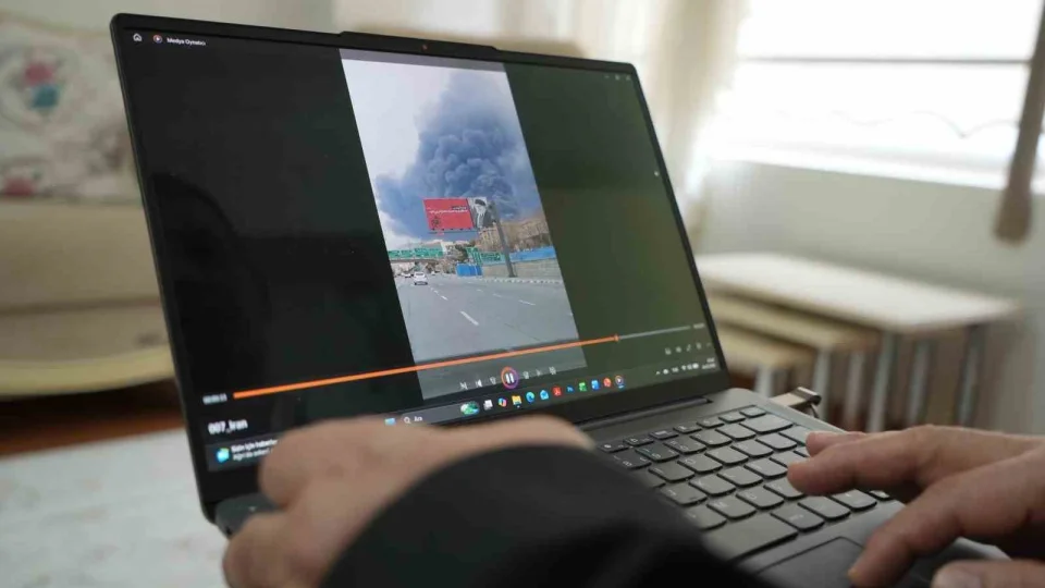 Sava��n ilk anlar�na tan�kl�k etti, 50 saatte T�rkiye'ye geldi