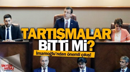 'Şehrin yönetimi ilgili tartışmalar bitti'