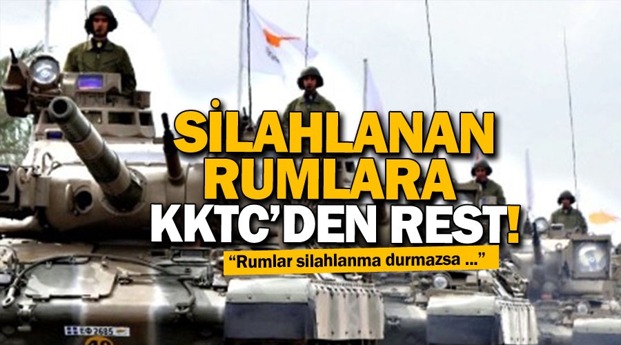 Silahlanan Rumlara KKTC'den rest!