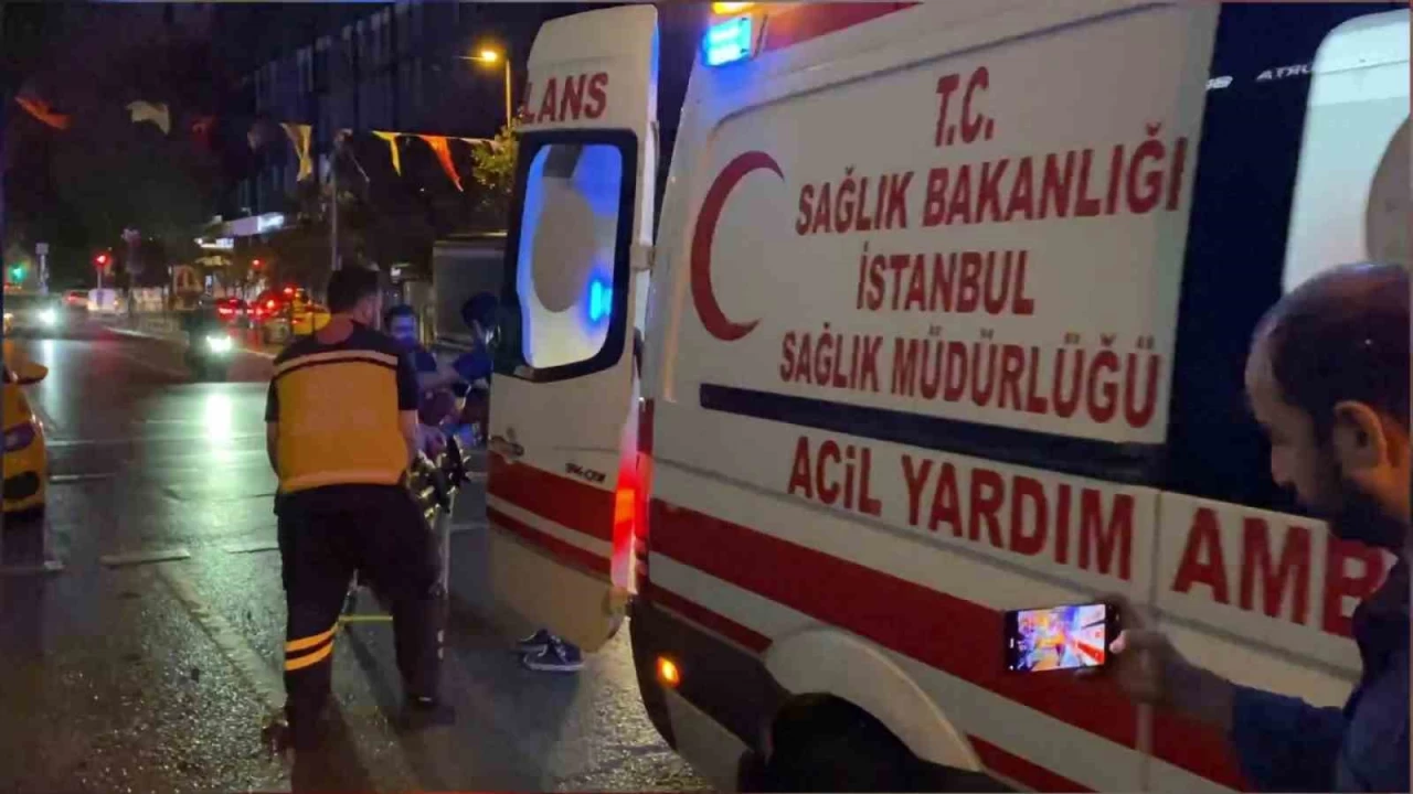 Şişli'de yabancı uyruklu şahıslar birbirine girdi: 2 yaralı