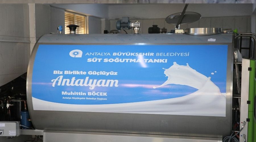 Süt üreticilerine süt tankı desteği