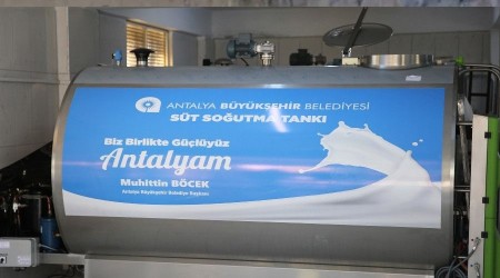 Süt üreticilerine süt tankı desteği