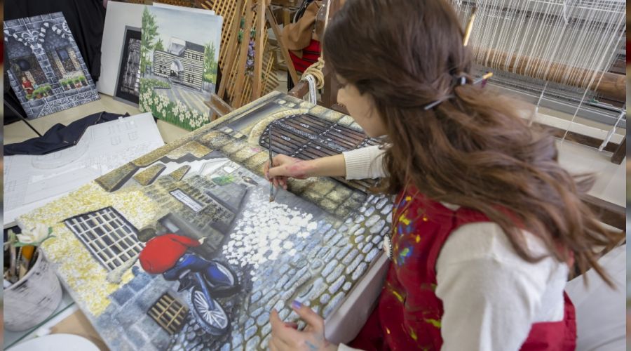 Tarihi mekanları 3 boyutlu resmediyor