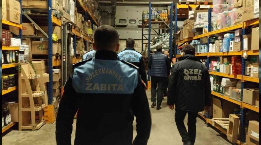Tekirdağ'da yağ denetimi