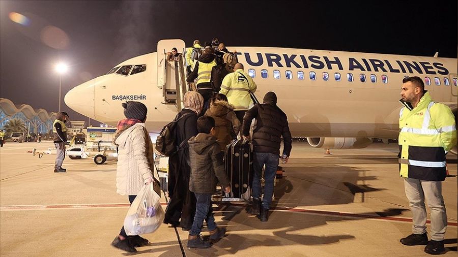 THY, ücretsiz tahliye uçuşlarını 1 Mart'a uzattı
