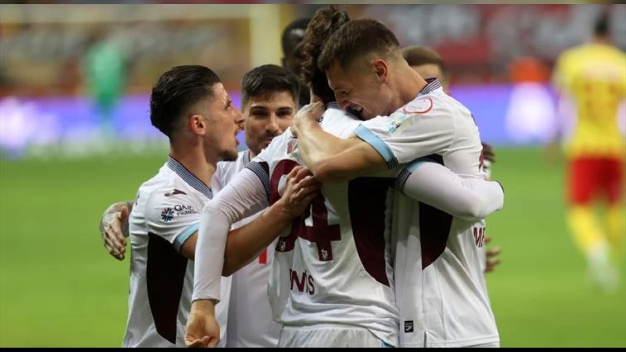 Trabzonspor Kayseri'den mutlu d�nd� 
