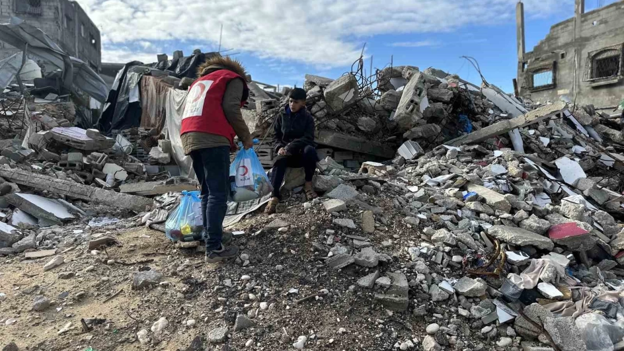 Türk Kızılay'ından Gazze'ye destek