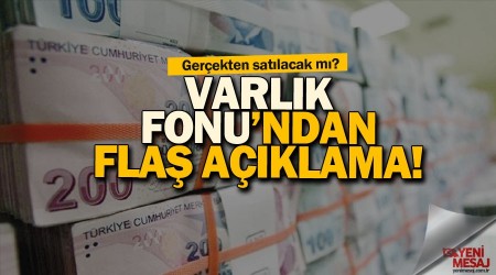 Varlık Fonu: Satılmıyoruz